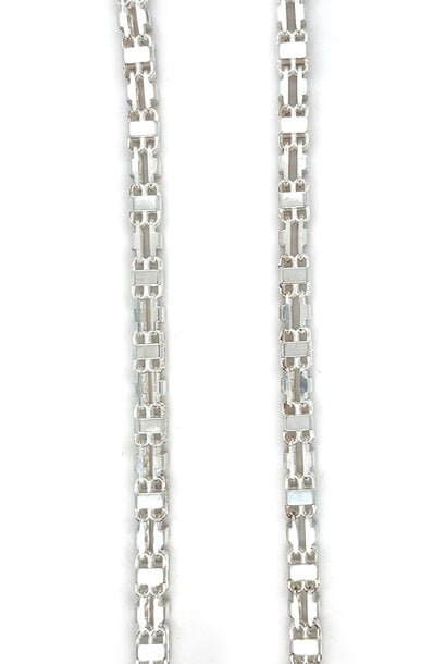 ‚ÄúMagnum" ketting zilver