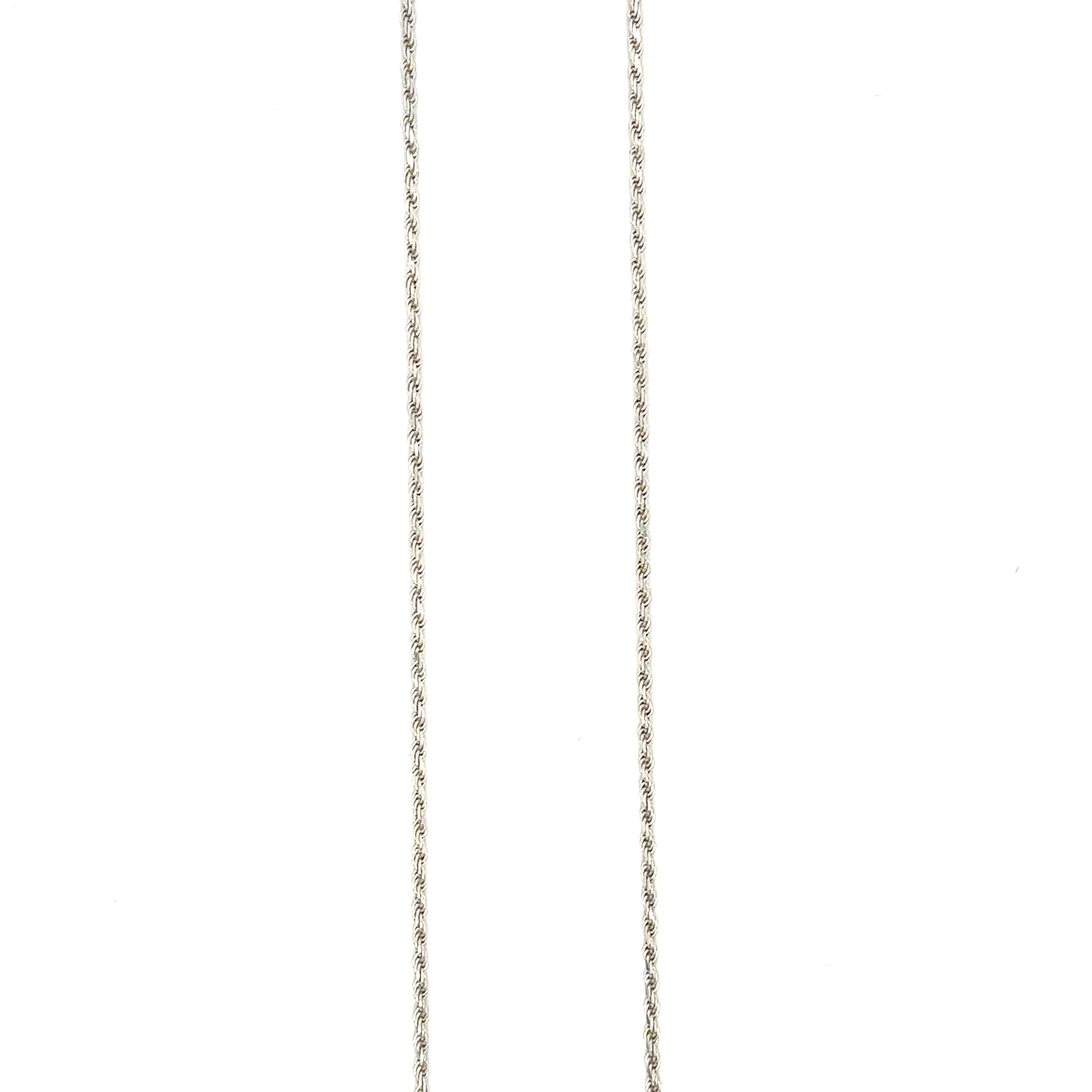 Rope chain massief zilver 1.5 mm-1