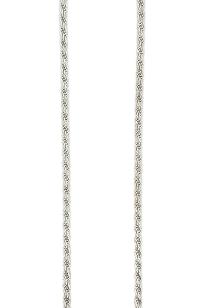 Rope chain massief zilver 2.7 mm