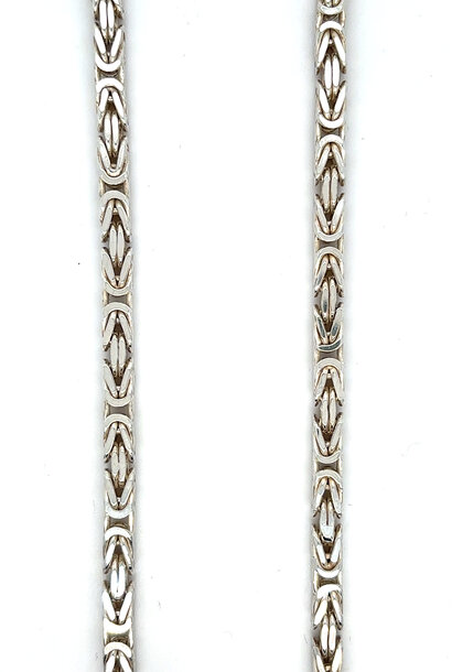 "Koning" ketting  4-5 mm rond