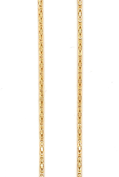 "Koning" ketting massief 1.8 mm