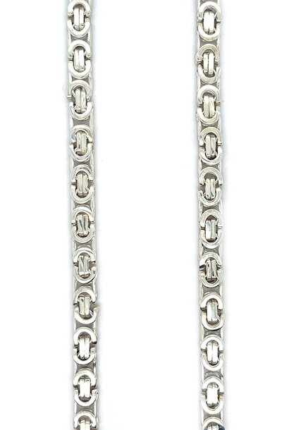 "Koning" ketting plat