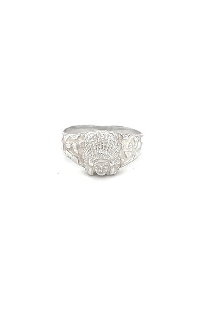 "Cyrill" ring indiaan zilver