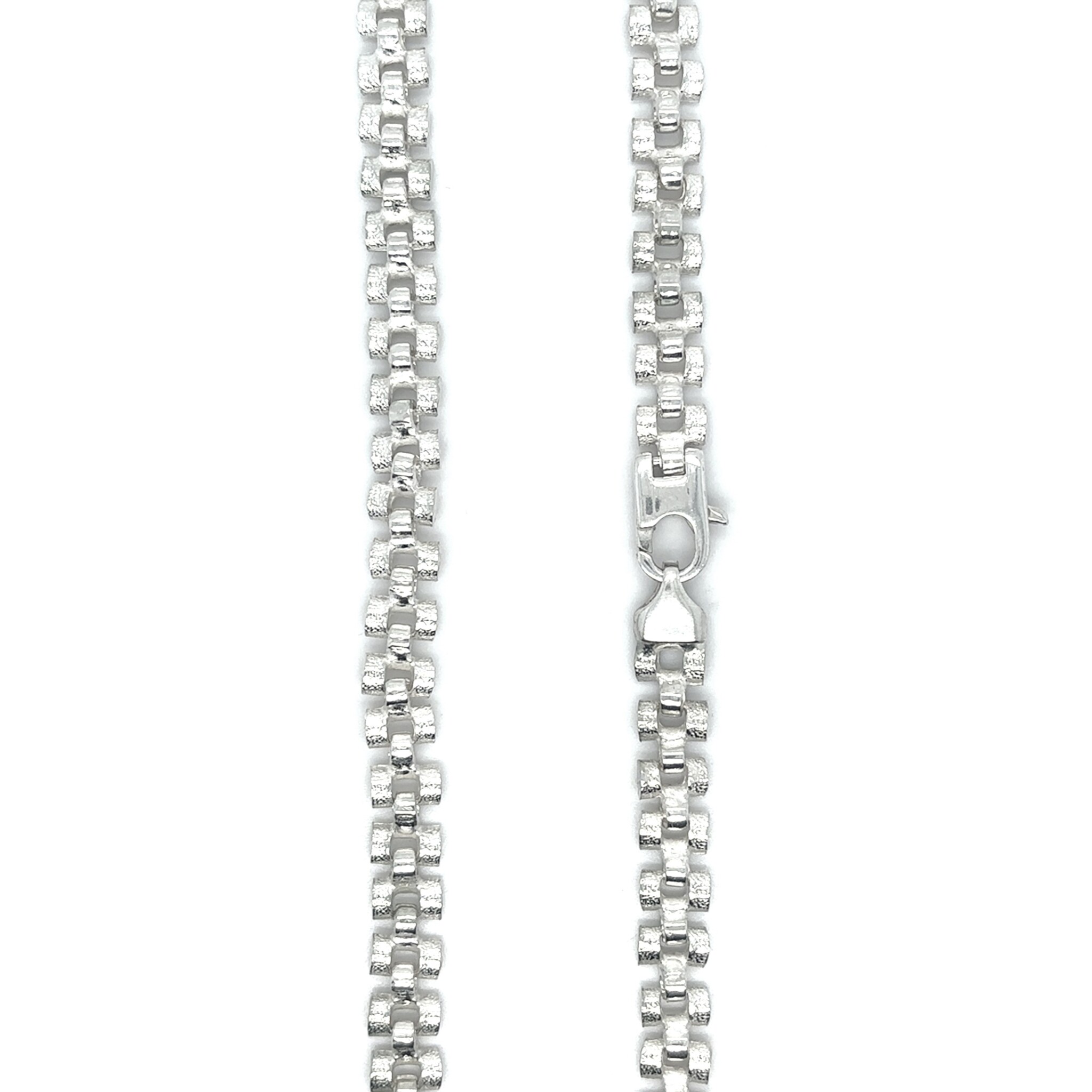 Ketting roleksschakel zilver-2