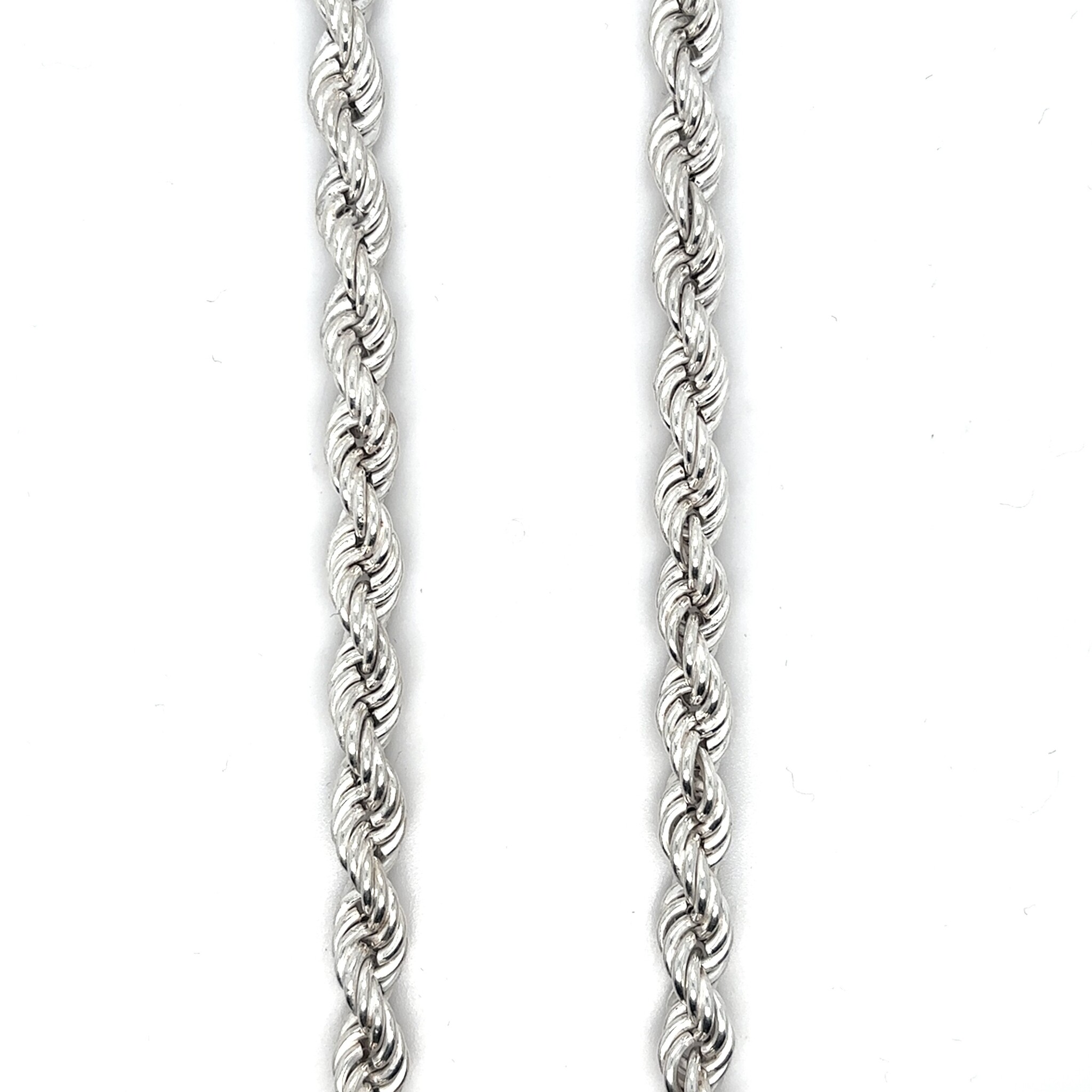 Rope chain zilver 6 mm-1