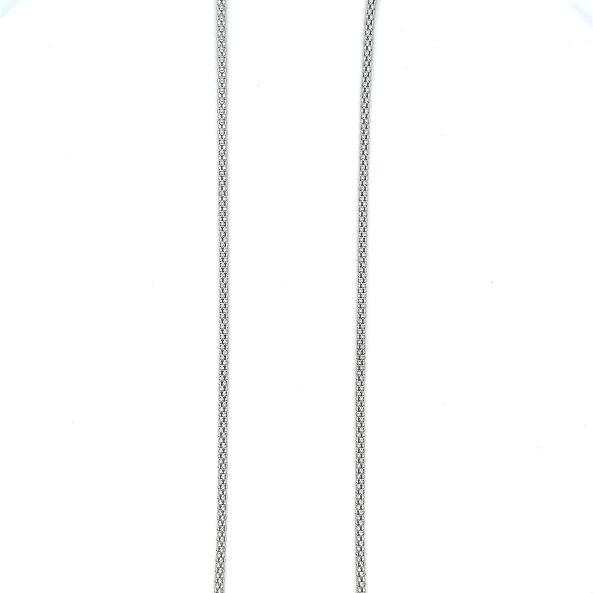 Ketting zilver popcornschakel 2 mm-1