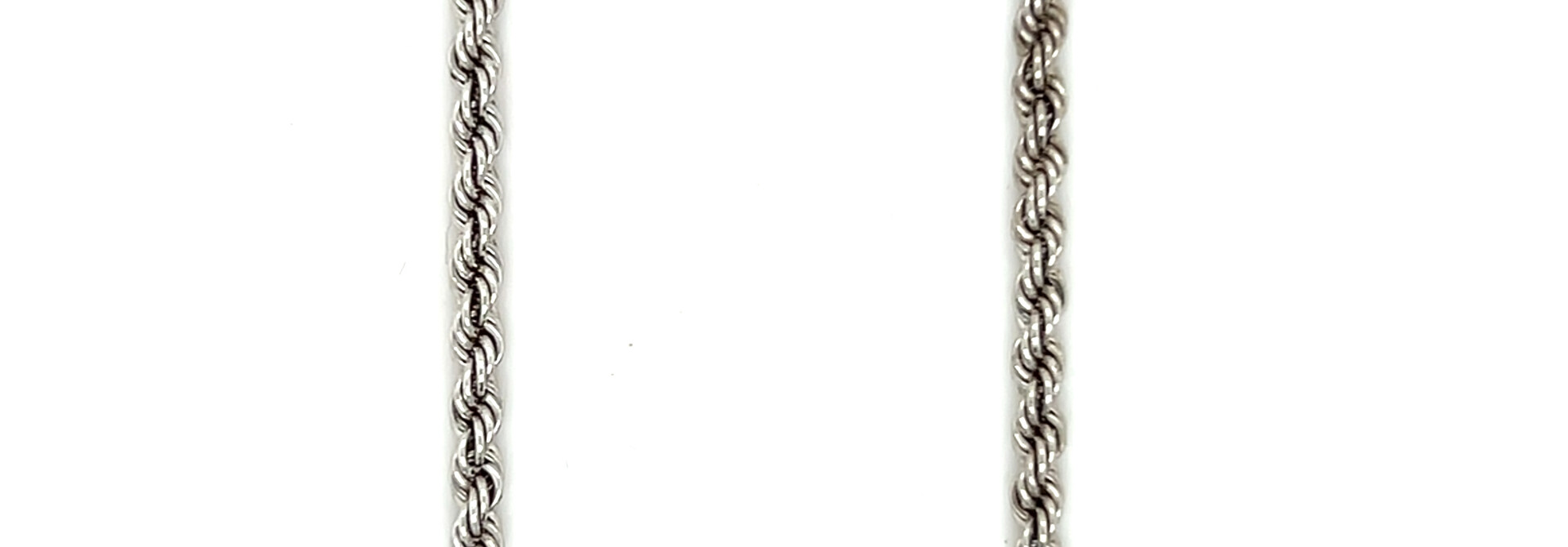 Ketting ropechain witgoud