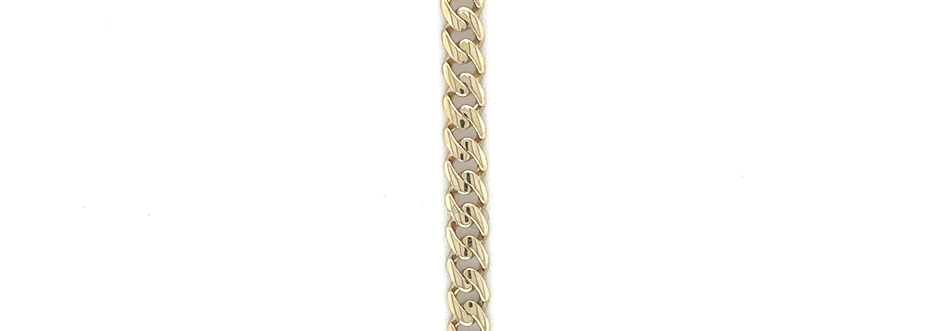 Armband platte Cuban link