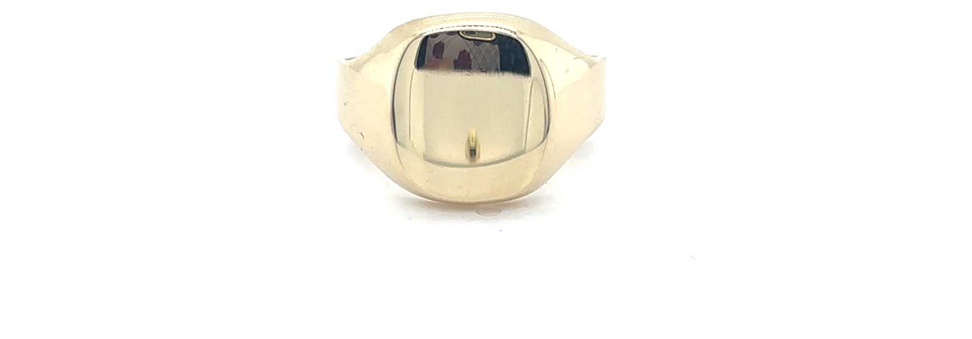 Ring afgeronde gladde zegel