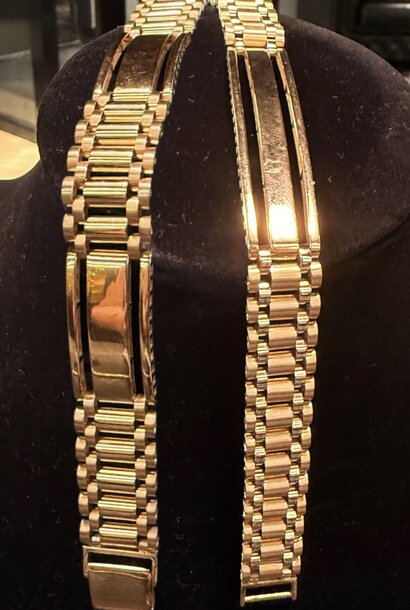 Roleks armband met plaat