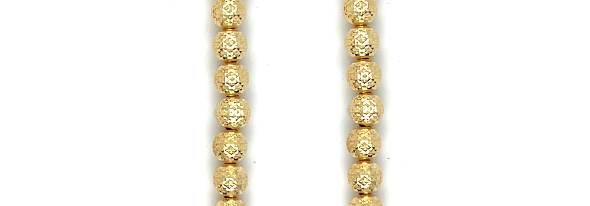 Ketting bewerkte balletjes