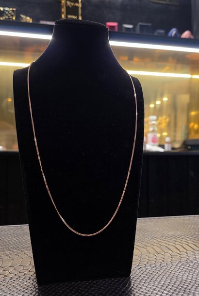 Ketting gourmet massief 1.5 mm 60 cm