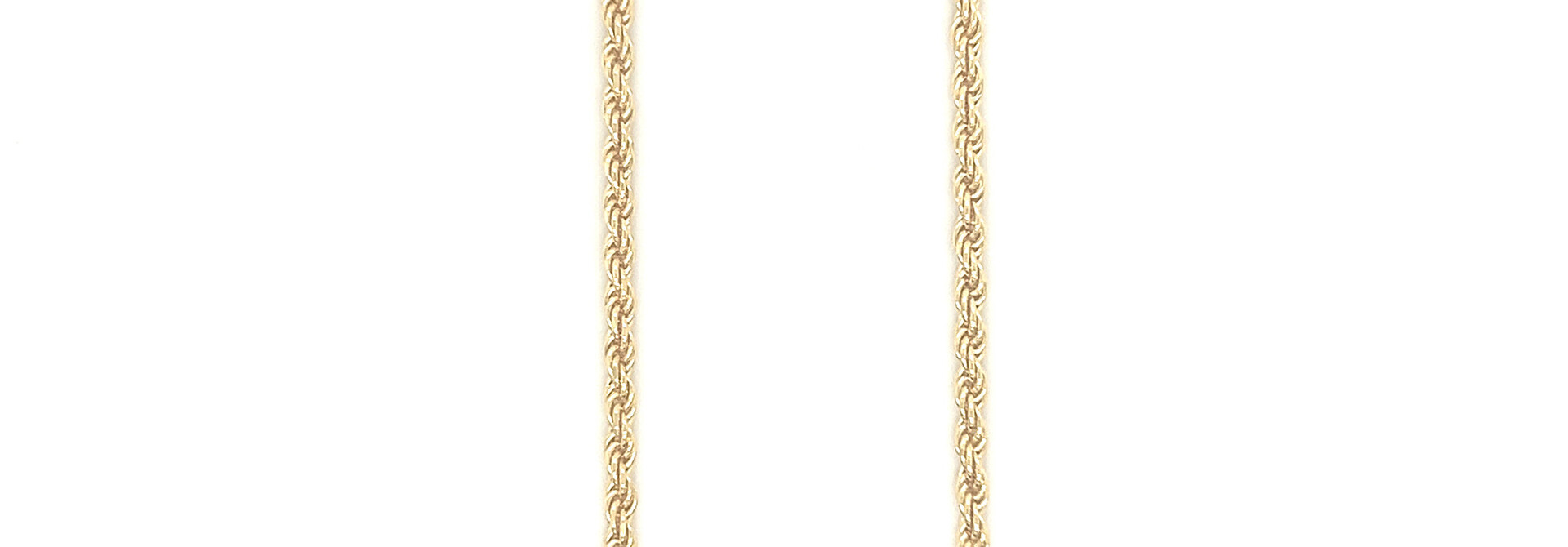 Rope chain Nederlands goud massief 2.5 mm