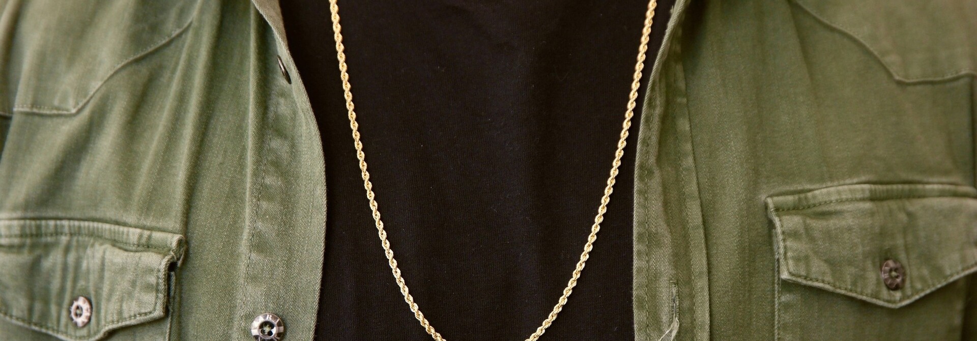 Rope chain Nederlands goud massief 2.5 mm