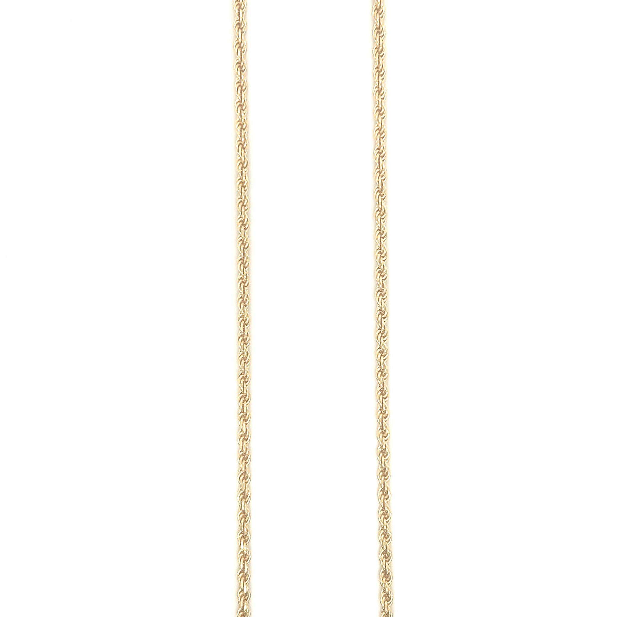 Rope chain Nederlands goud massief 2.5 mm-2