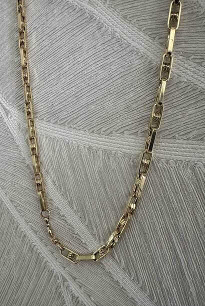 Ketting 14KT 66 cm 6 mm