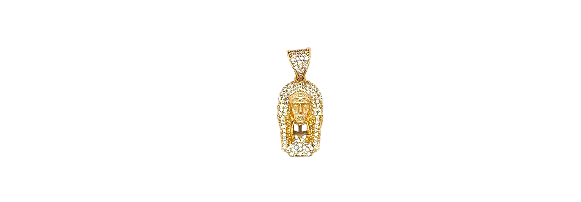 Hanger indiaan met verentooi bezet met zirkonia's