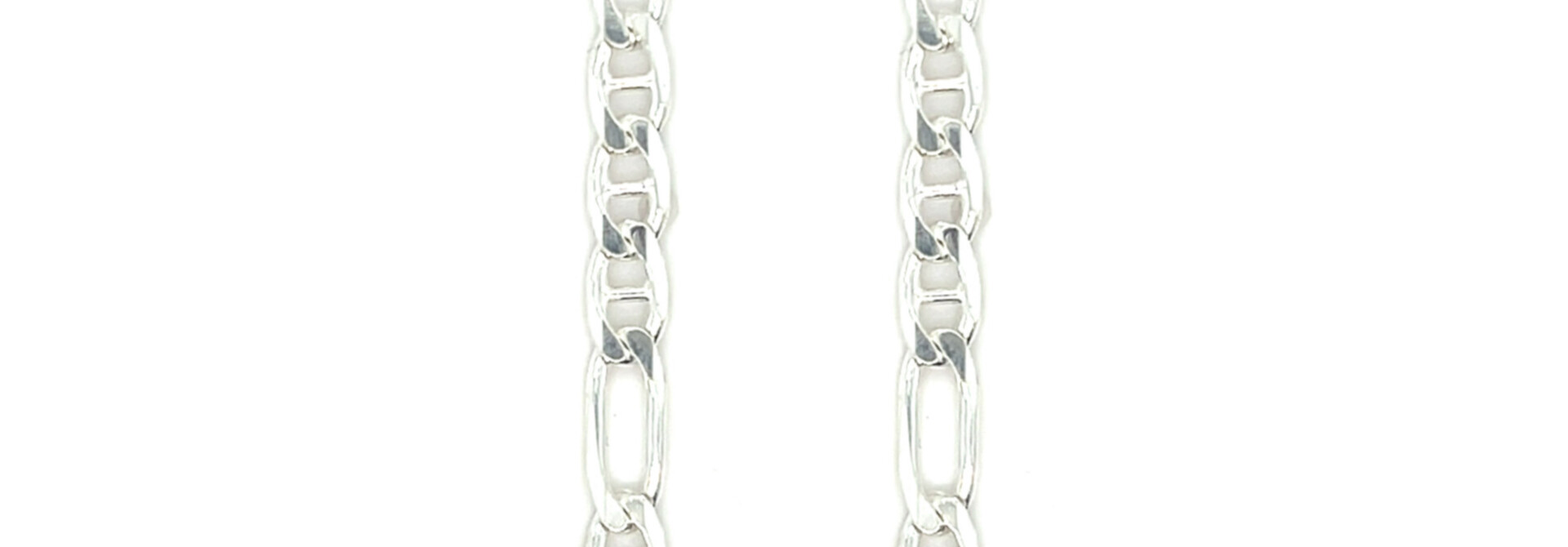 Ketting combinatie Figaro & Figo schakel