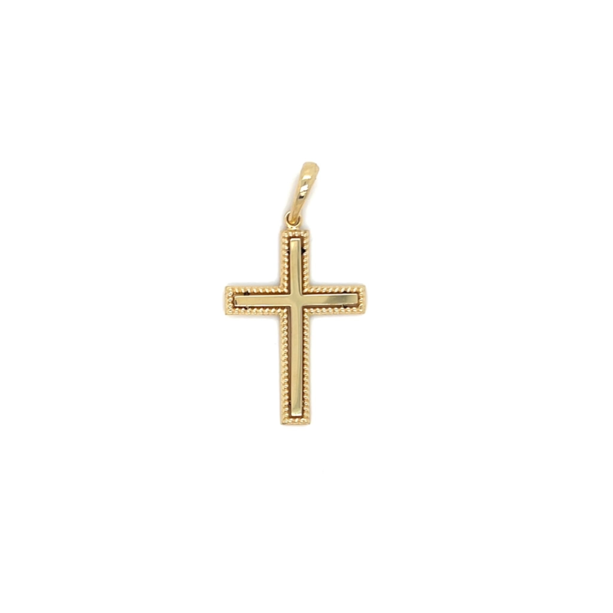 Hanger clean kruis met bewerkte rand-1