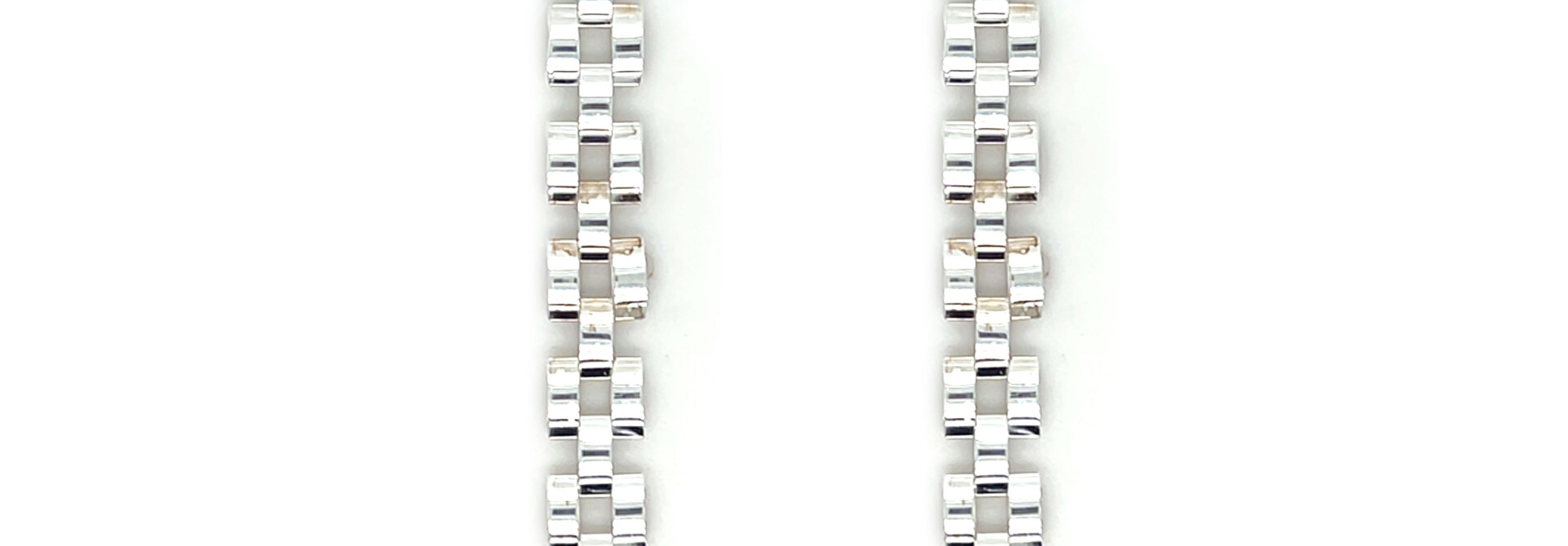Ketting roleksschakel zilver