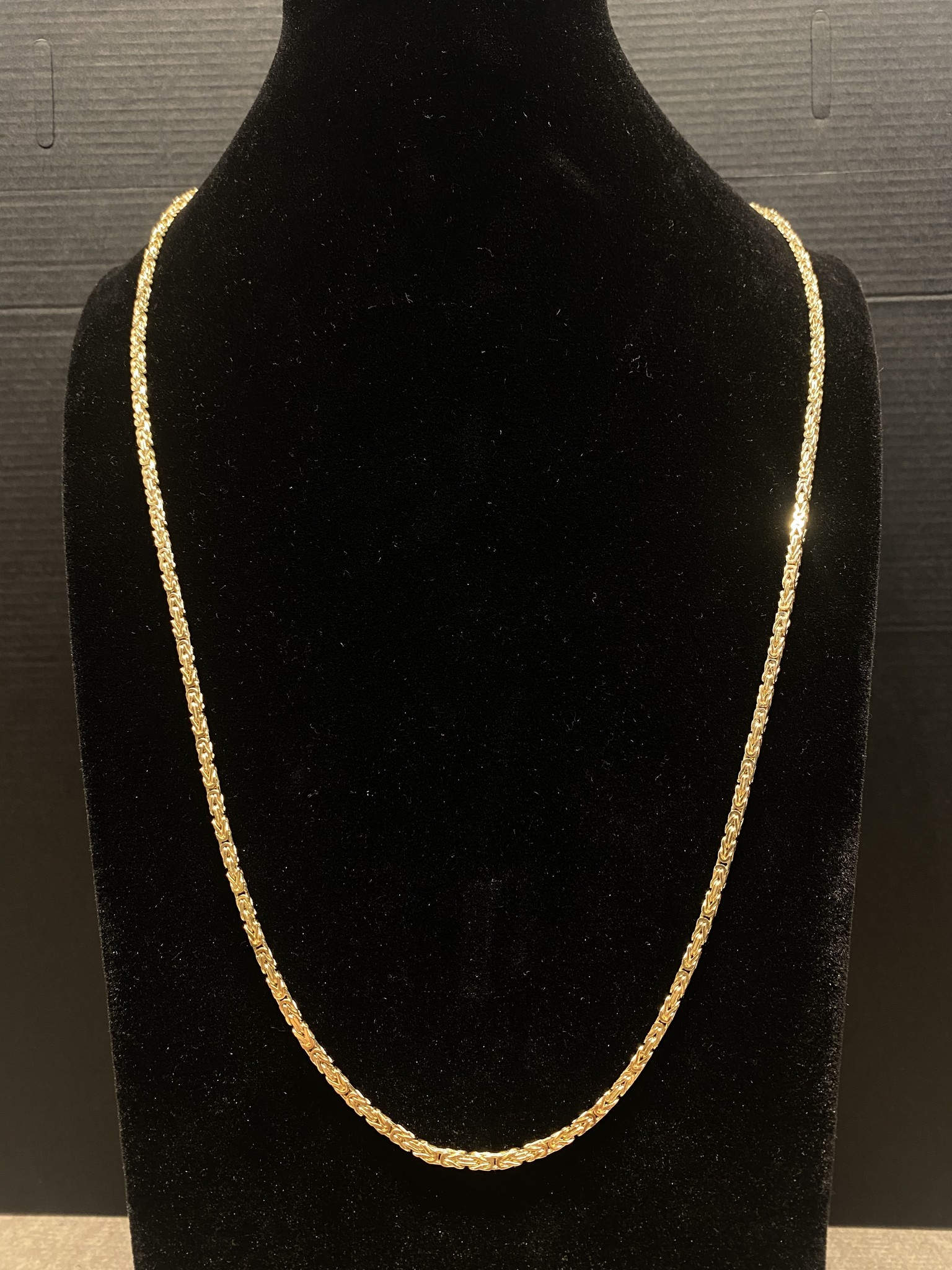 Ketting koningsschakel 2 mm massief-3