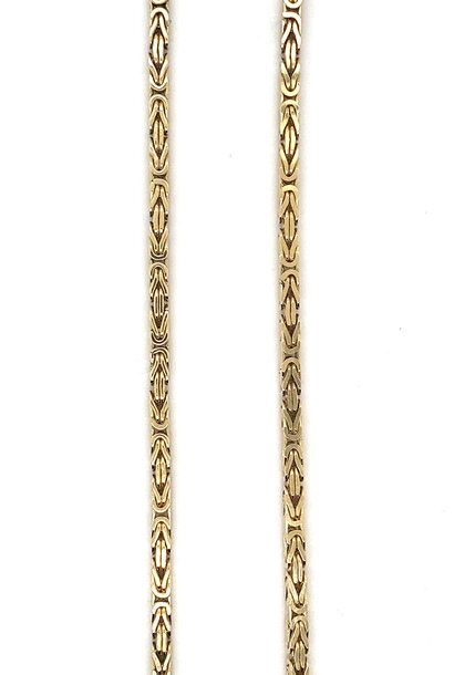 "Koning" ketting massief 2 mm