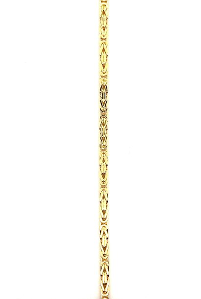 "Koning" armband massief 2 mm