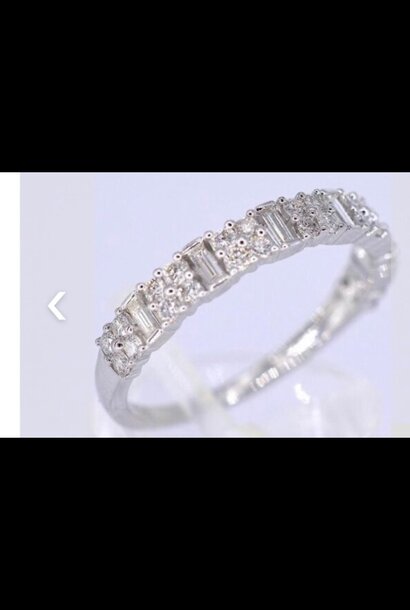 Ring diamant 0.50 ct 14kt
