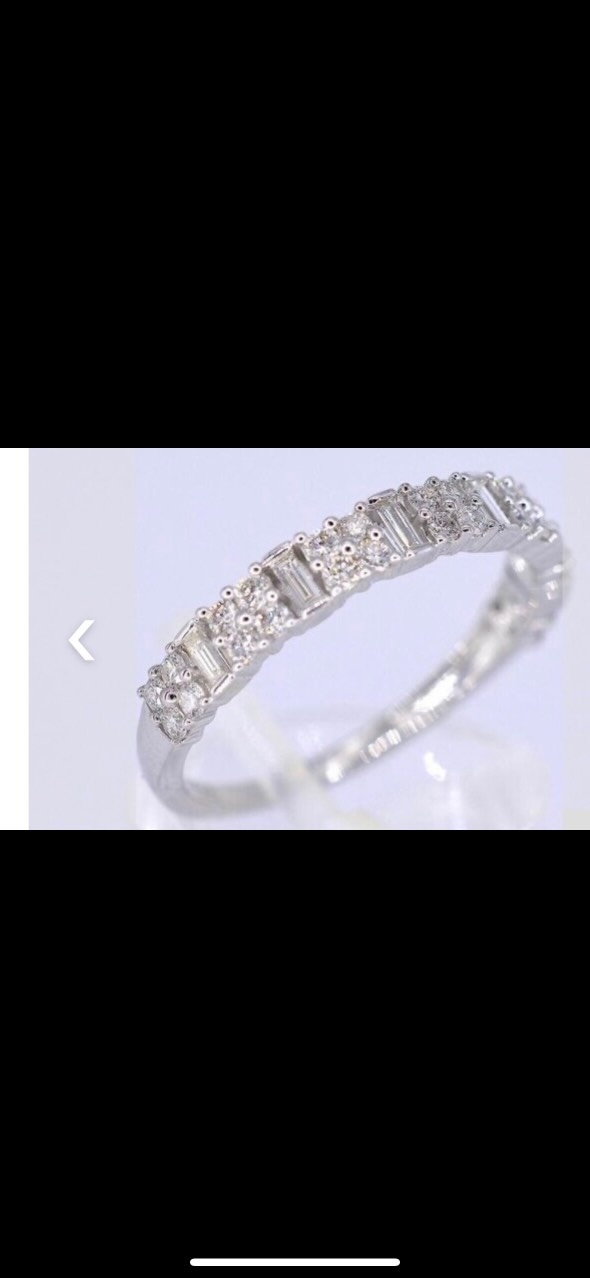 Ring diamant 0.50 ct 14kt witgoud-1