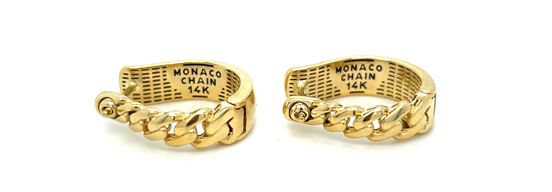 Oorbellen Monaco Cuban link