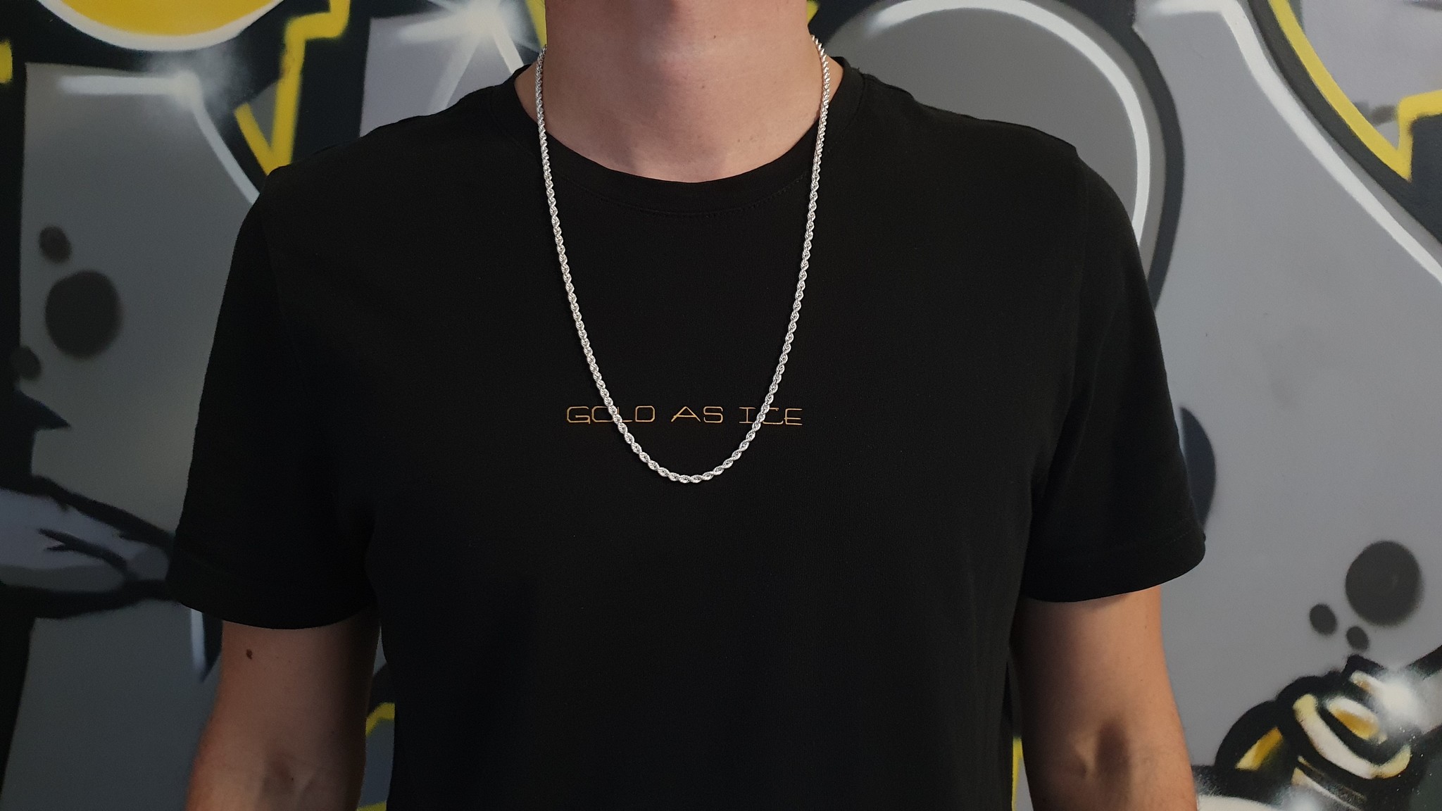 Rope chain hol zilver 5 mm-2