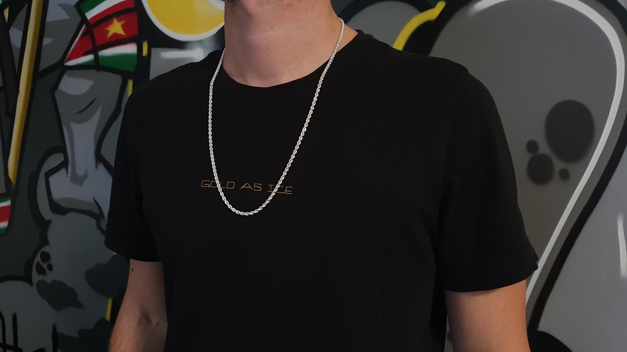 Rope chain hol zilver 4 mm-4