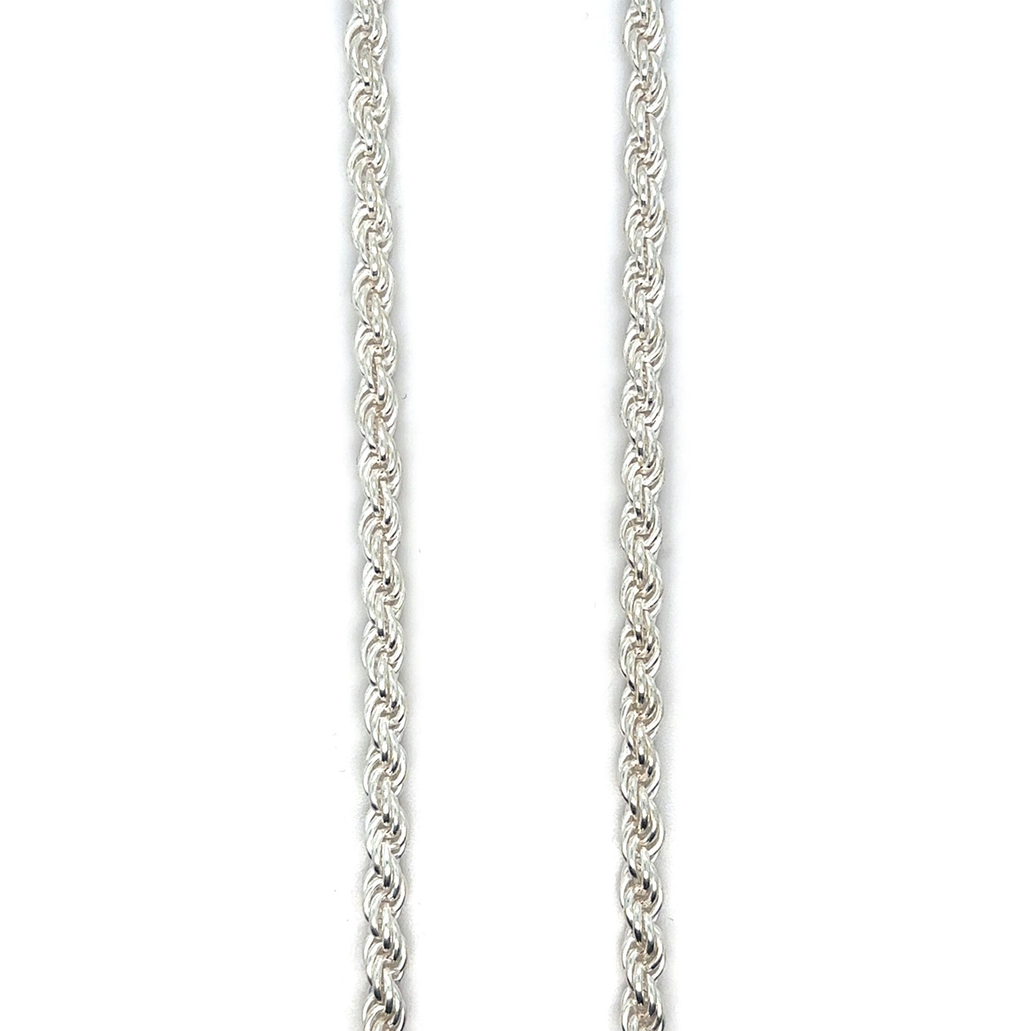 Rope chain hol zilver 4 mm-1