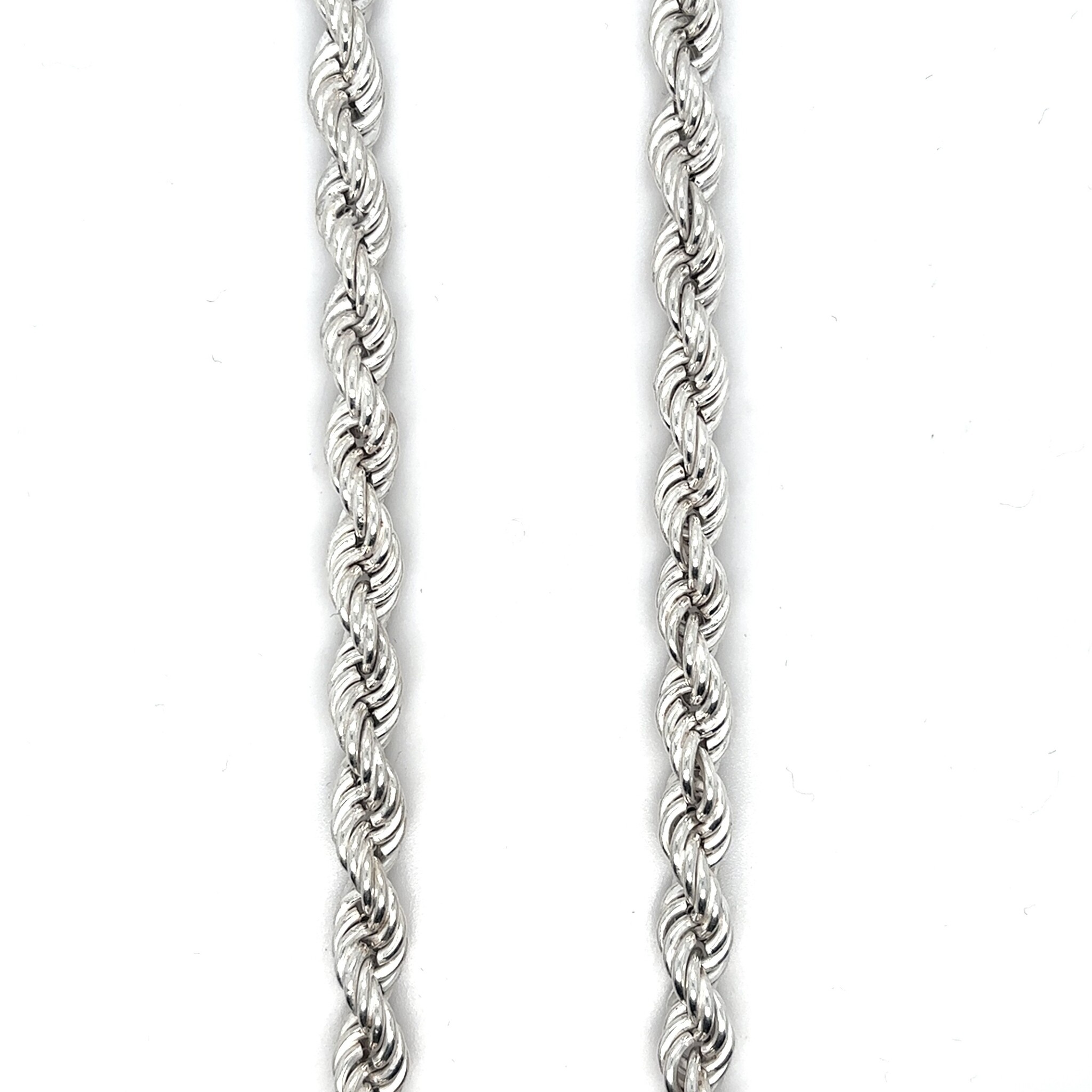 Rope chain hol zilver 6 mm-1