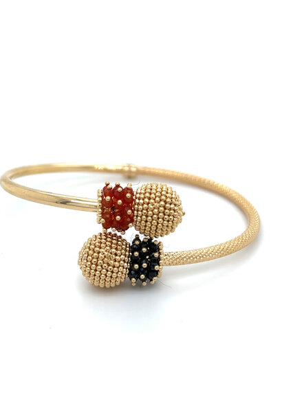 ''Amber Noir'' armband