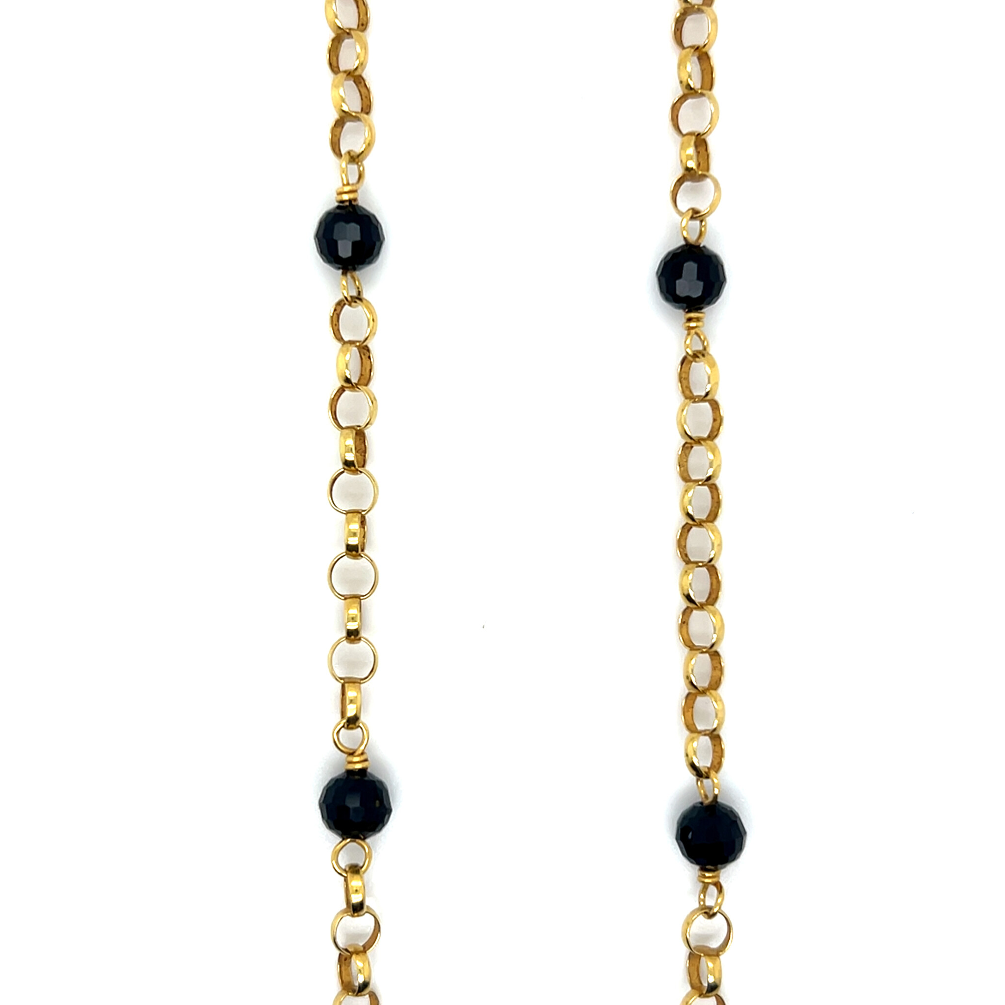 Ketting Botoketi schakel met ogri ai kralen-1