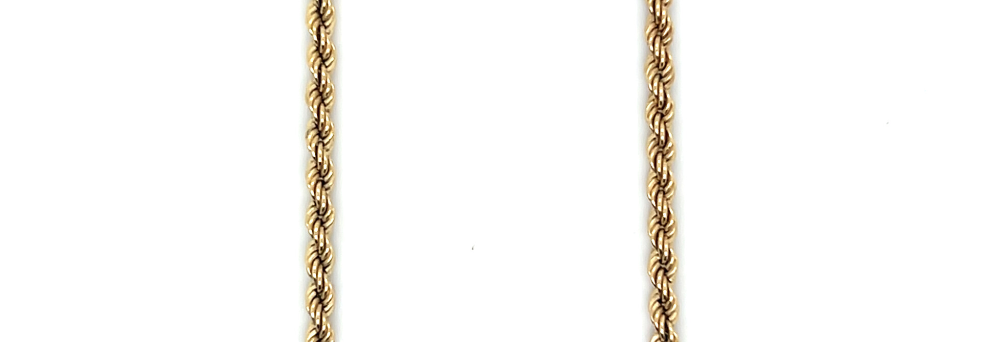 Rope Chain nederlands goud 2,5 mm