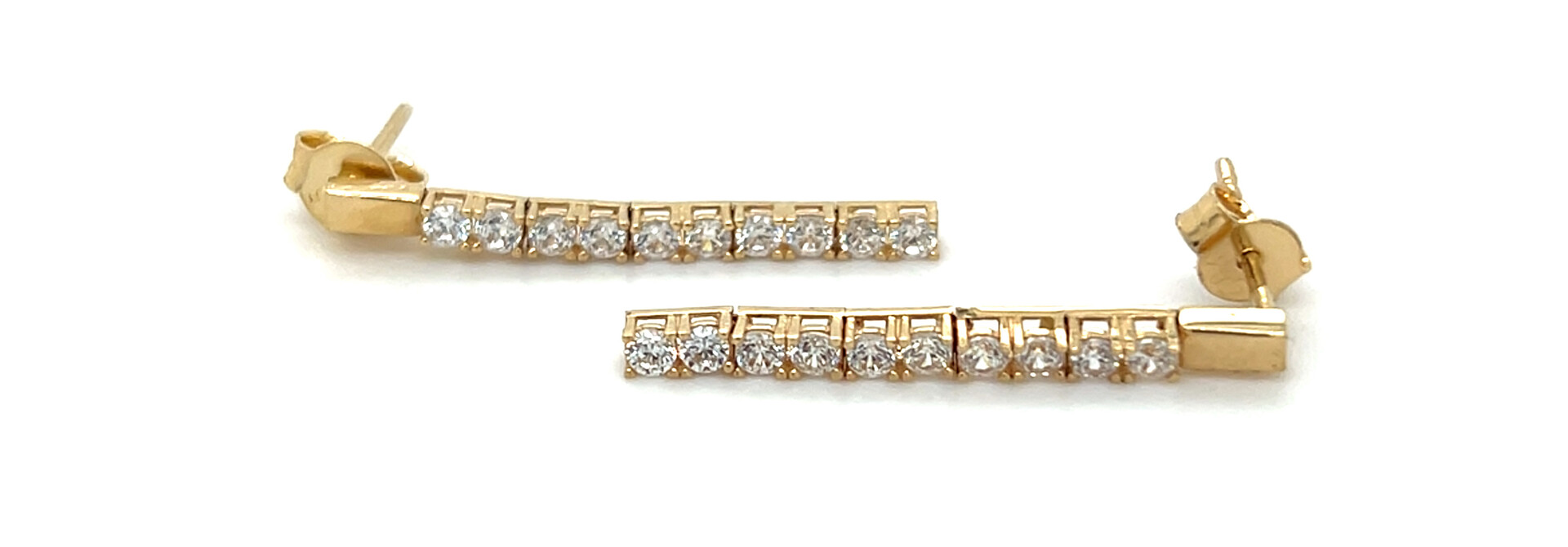 Oorbellen tennis hangende stekers