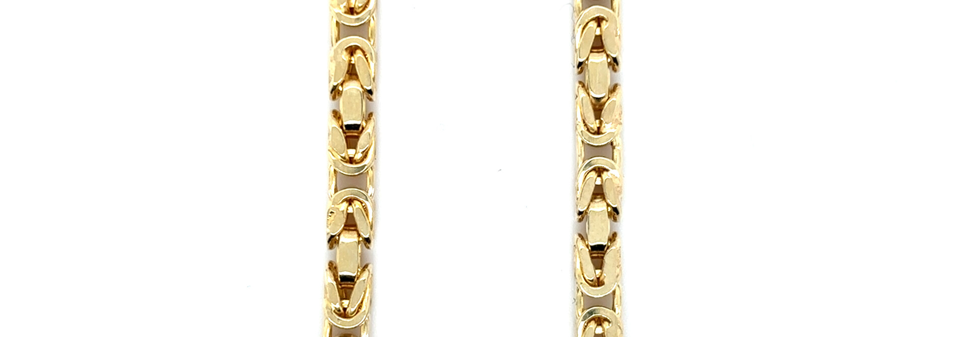 Ketting koningsschakel dichte afwerking 3.5 mm