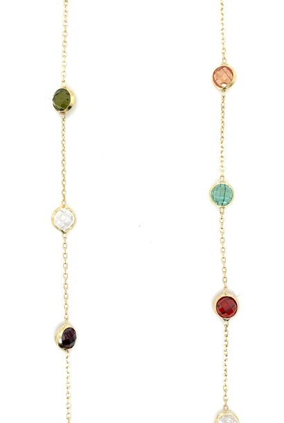 "Chakra Charm round" ketting