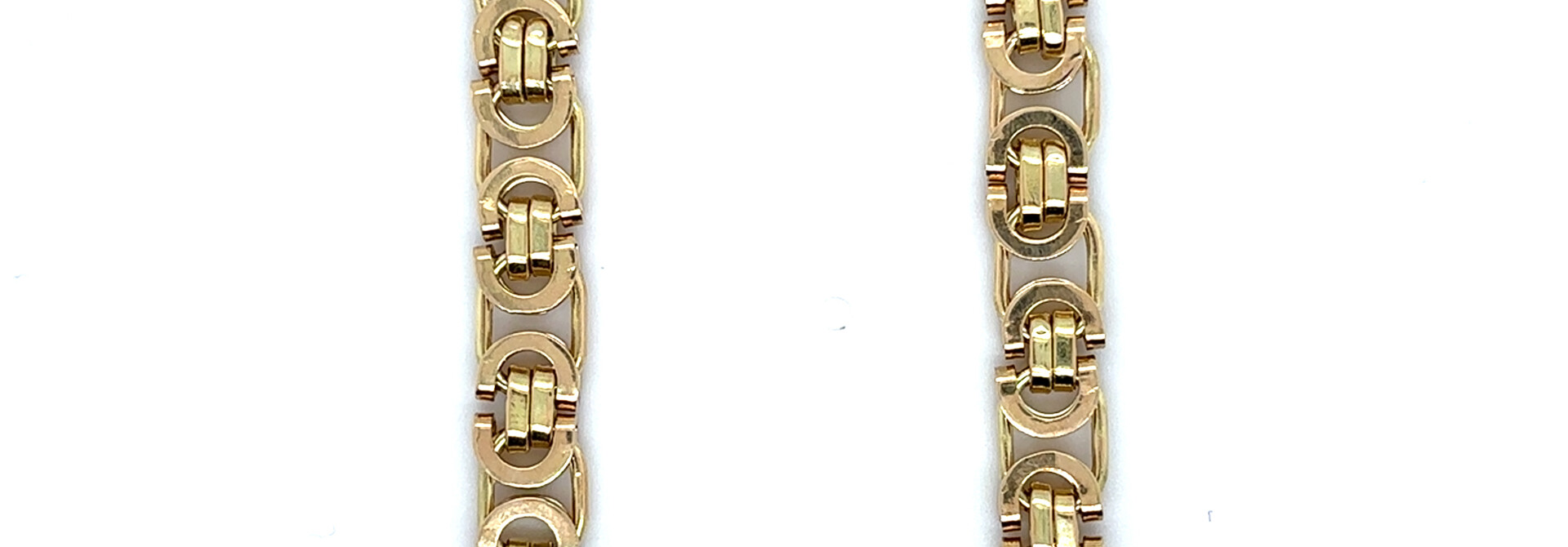 Ketting platte koningsschakel 6mm