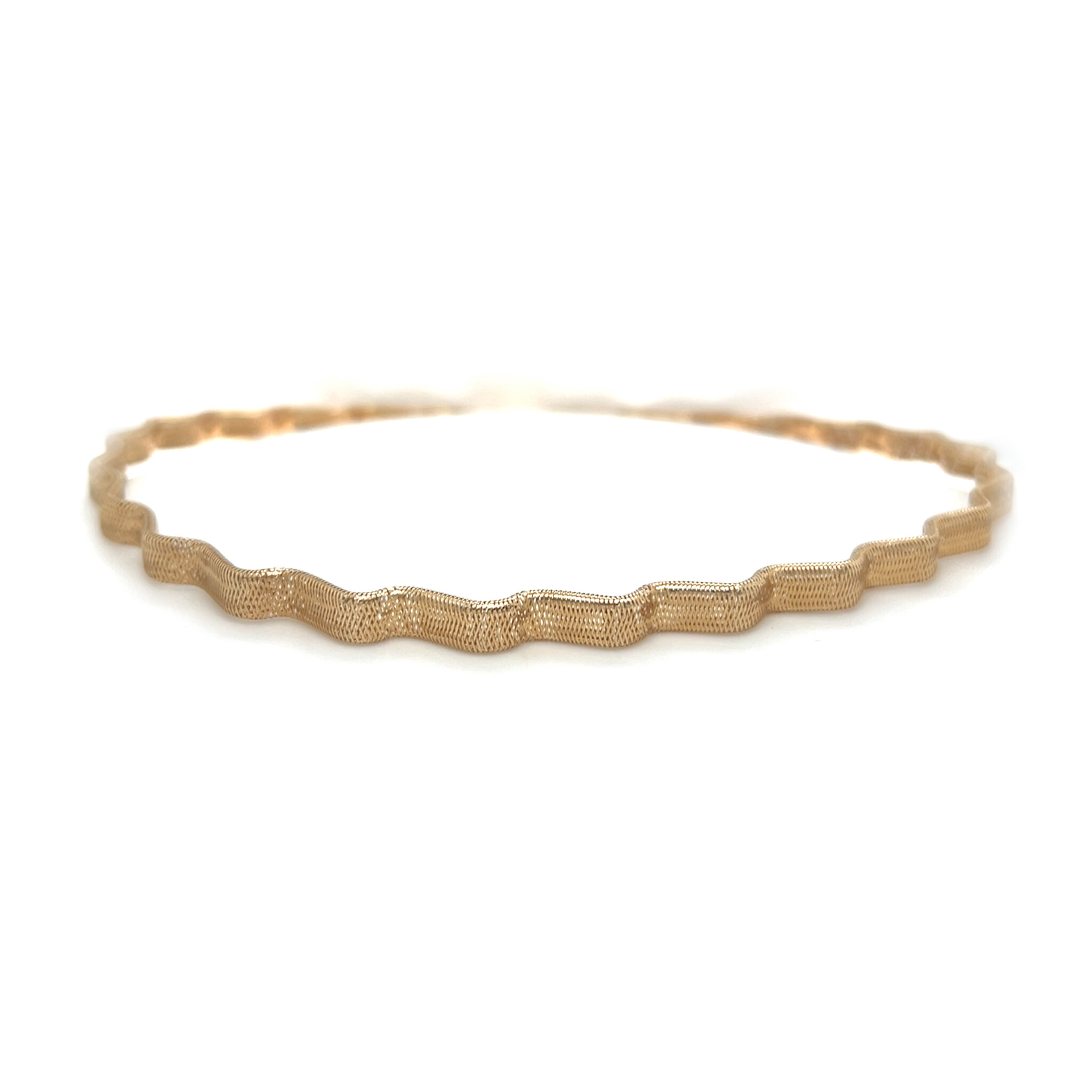 Ketting met geribbelde elastische afwerking-2