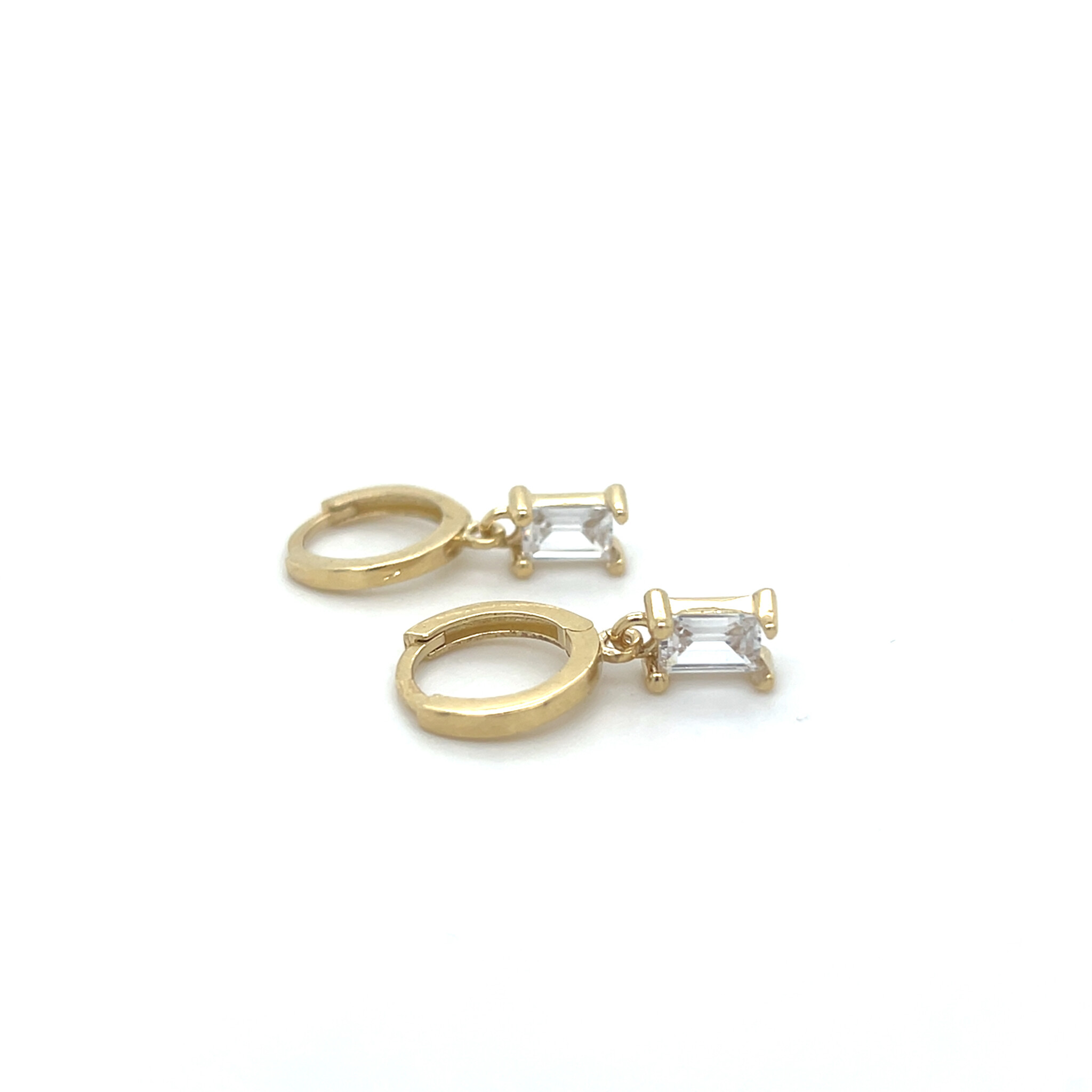ALEXCRAFT Zilveren 925 Oorbellen, Hangende Creolen, 14K Goud, Kleine Oorbellen, Lichte Hangende Baren, Sieraden, Dames