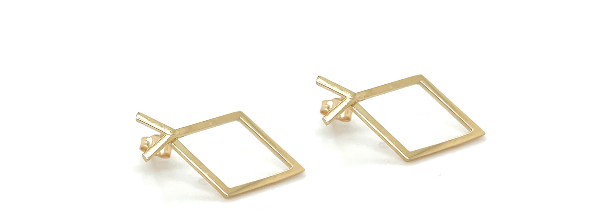 Oorbellen hangende ruit