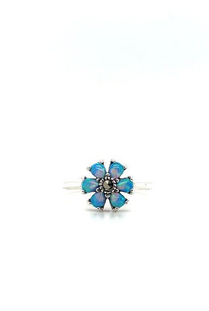 "Blue Blossom" ring