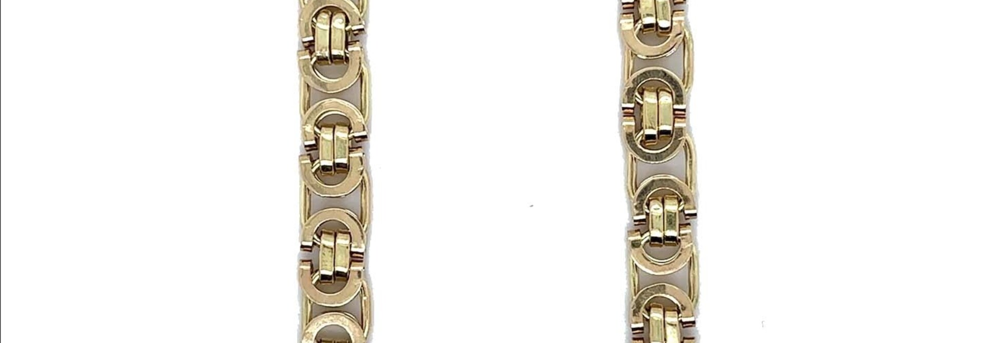 Ketting platte koningsschakel 6mm