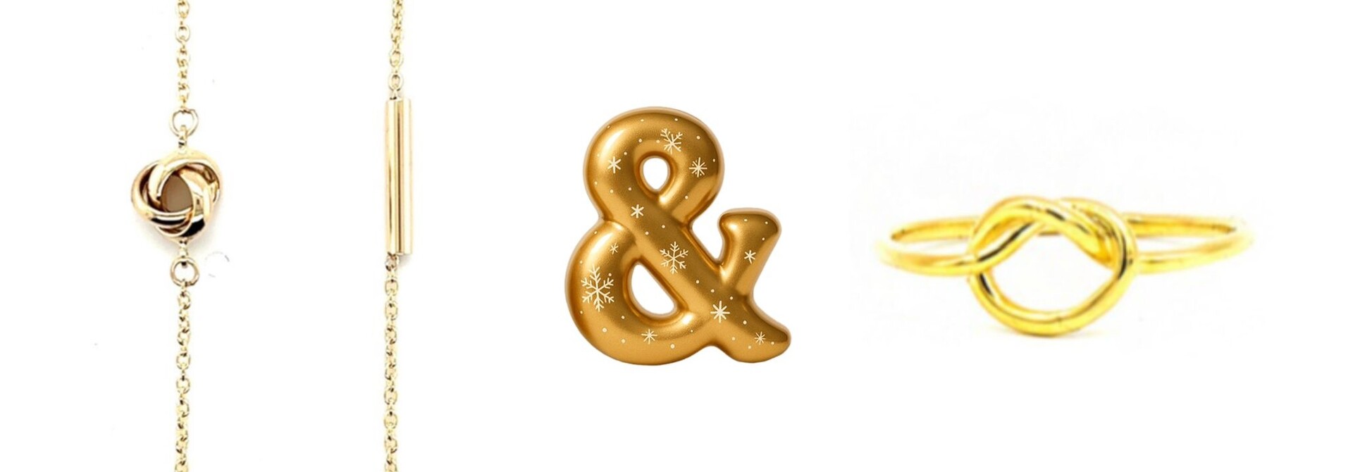 Set ketting knoopjes en ring knoop