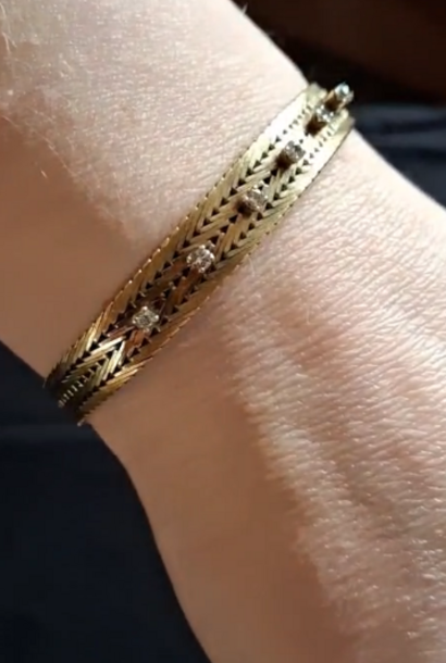 Armband met diamanten