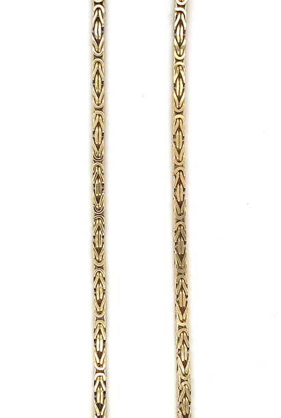 "Koning" ketting massief 1.8 mm