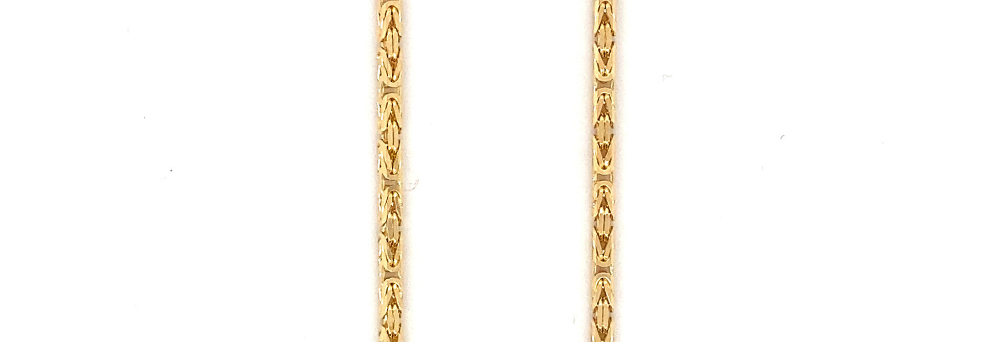 Ketting koningsschakel 2.5 mm massief